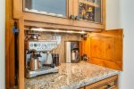 Every luxury home needs an espresso machine and plumbed in coffee machine